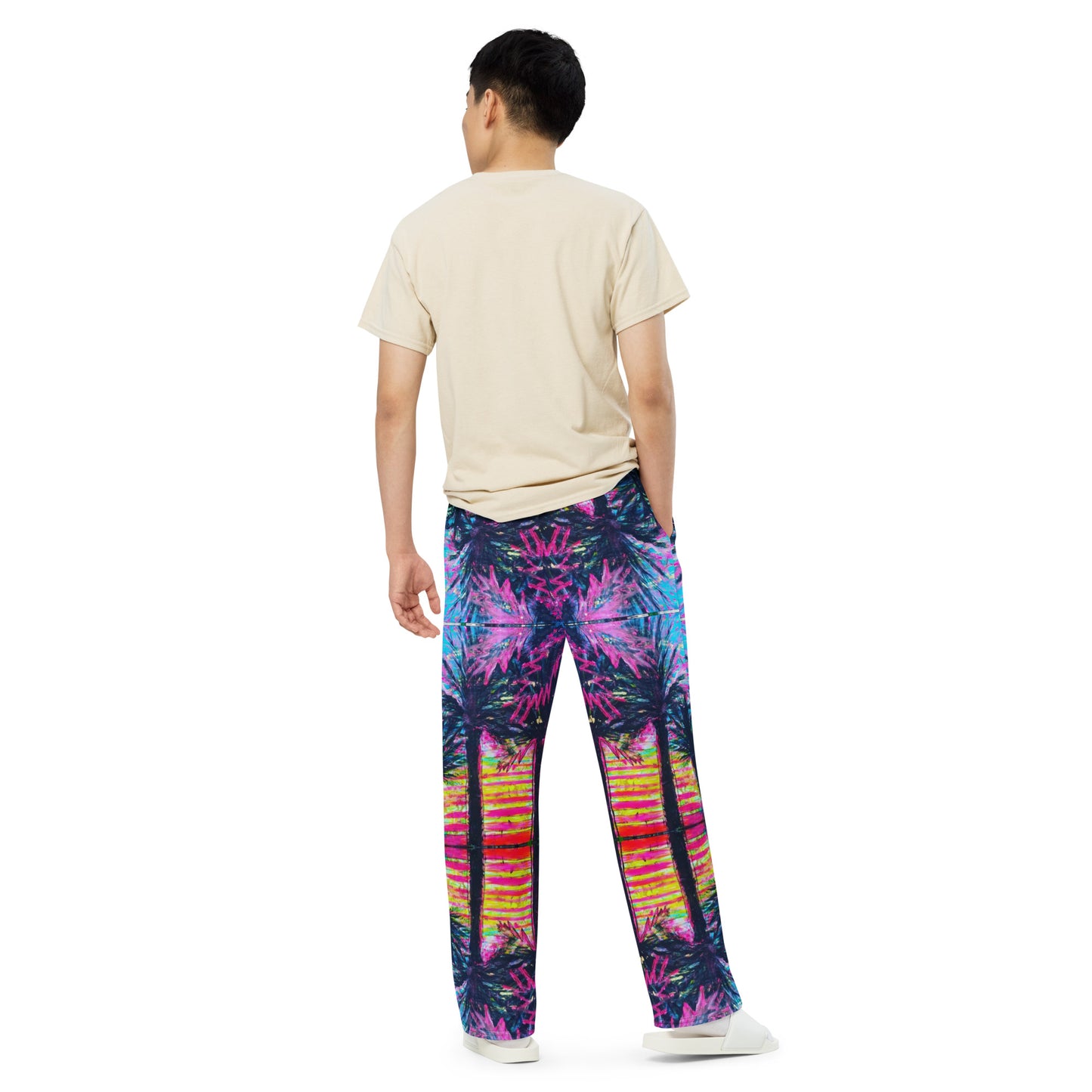 Barcelona Wide-Leg Men's Pants