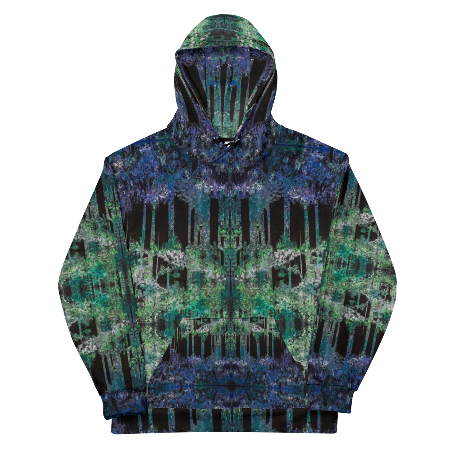 Bluebell Woods Mens All-Over Print Hoodie