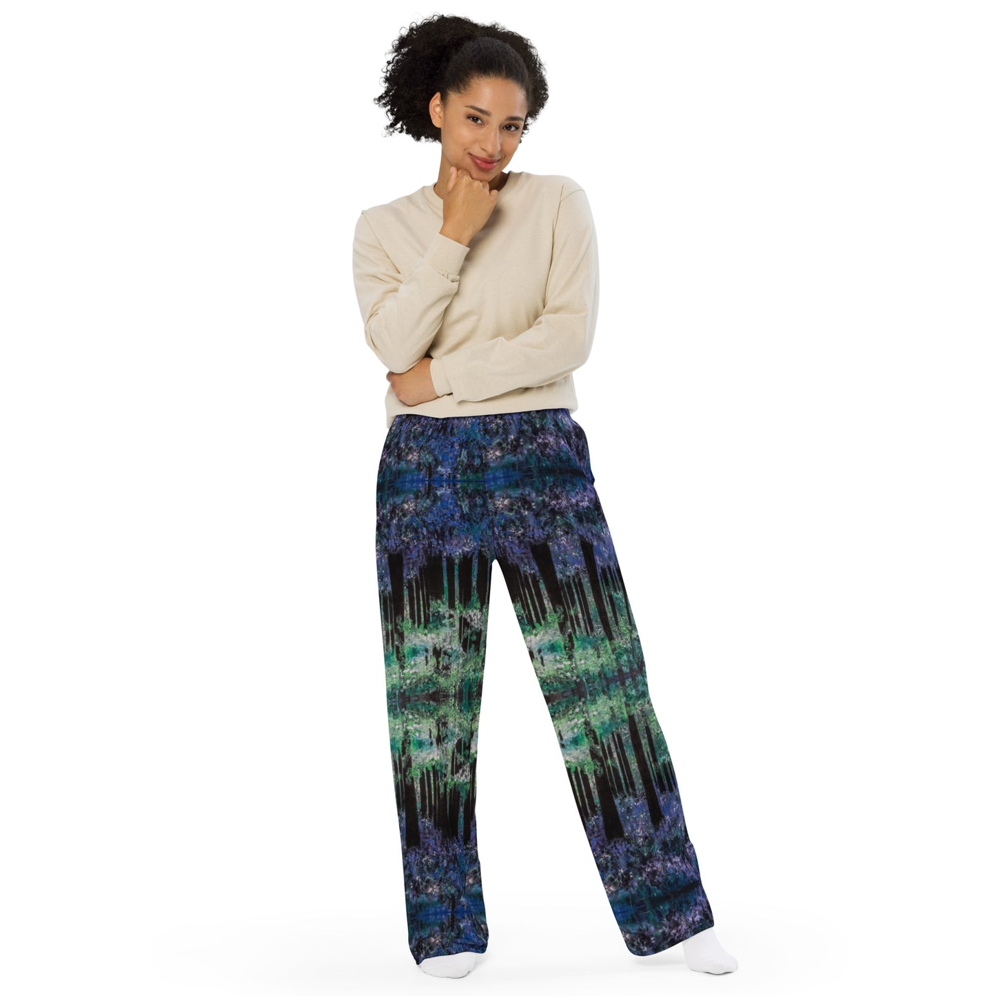 Bluebell Woods Womens Wide-Leg Pants