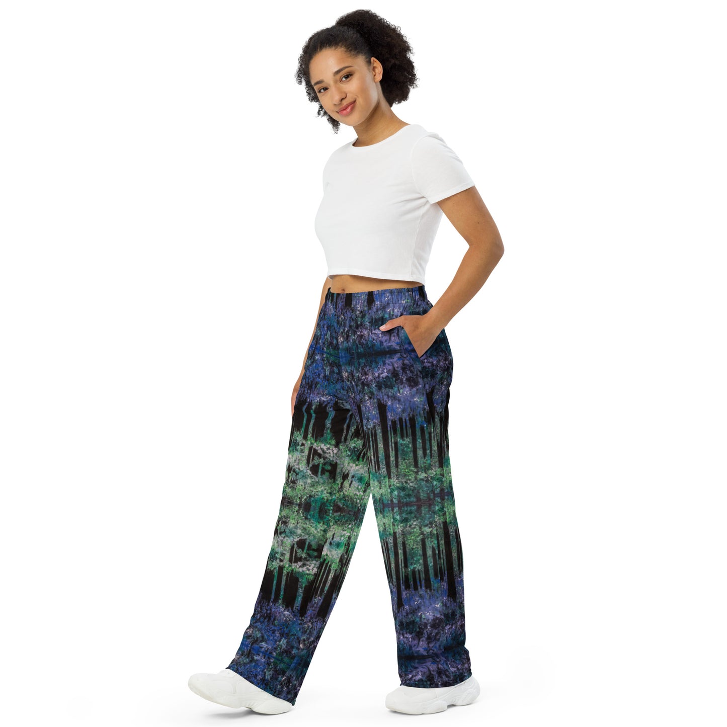 Bluebell Woods Womens Wide-Leg Pants