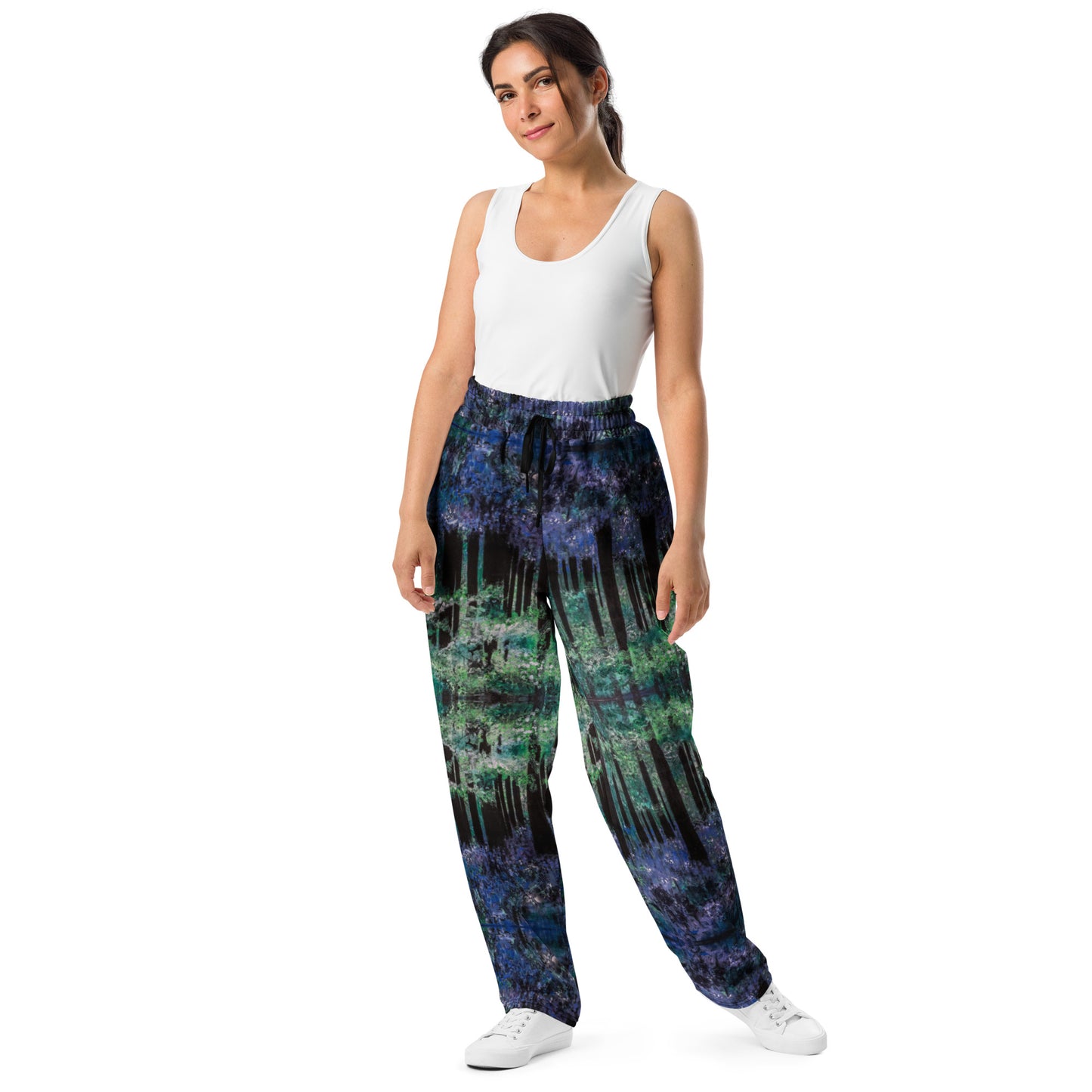 Bluebell Woods Womens Wide-Leg Joggers
