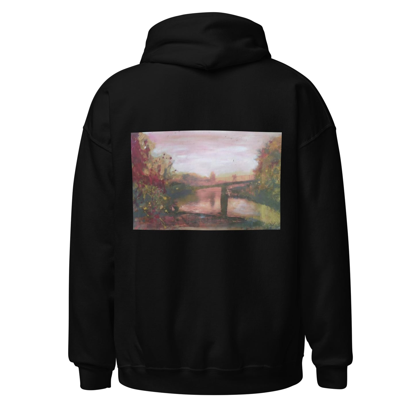 Eel Pie Island Bridge Mens Hoodie