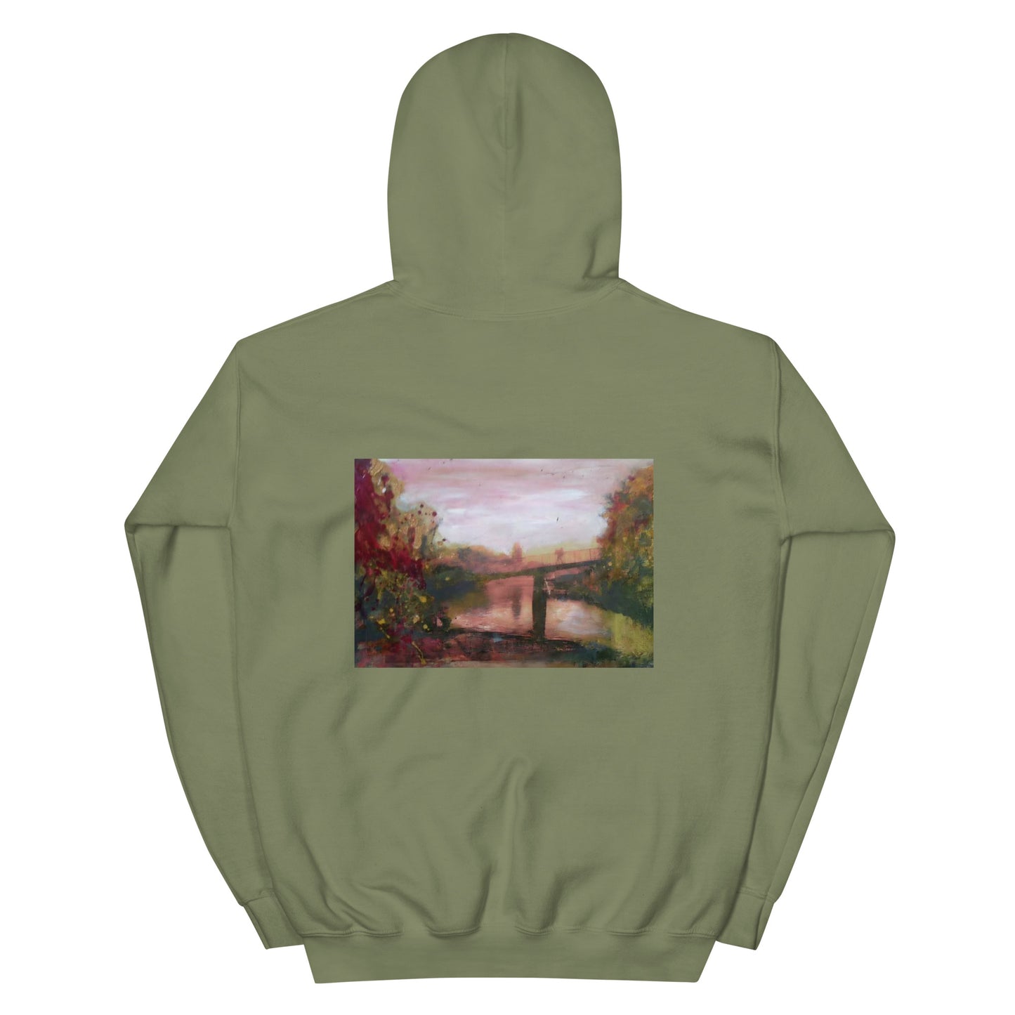 Eel Pie Island Bridge Womens Hoody
