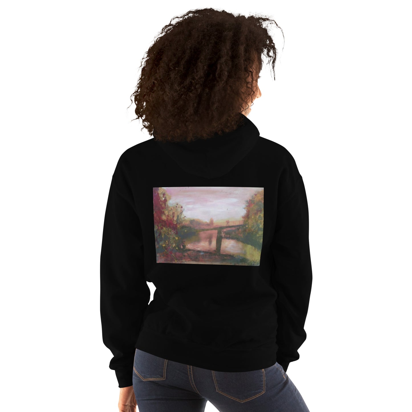 Eel Pie Island Bridge Womens Hoody