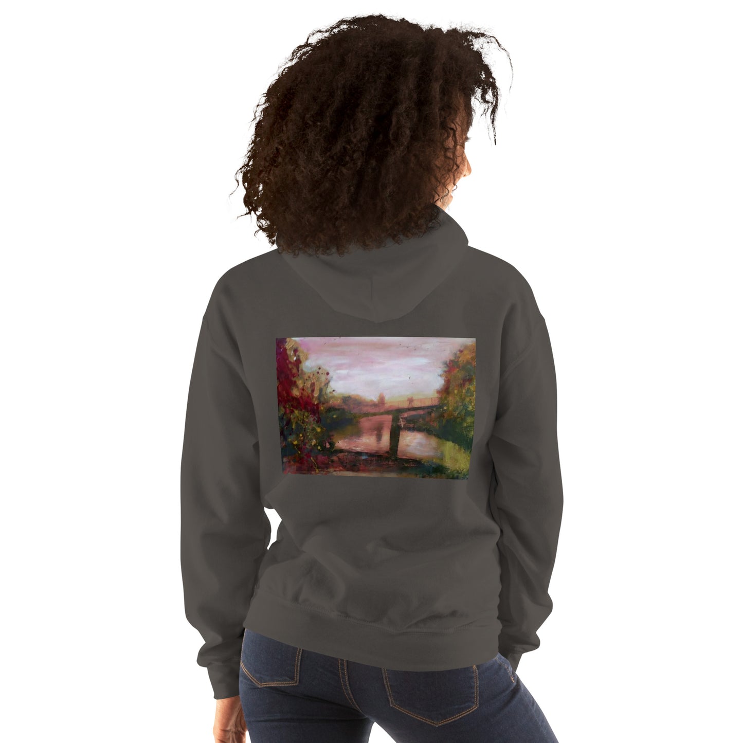Eel Pie Island Bridge Womens Hoody