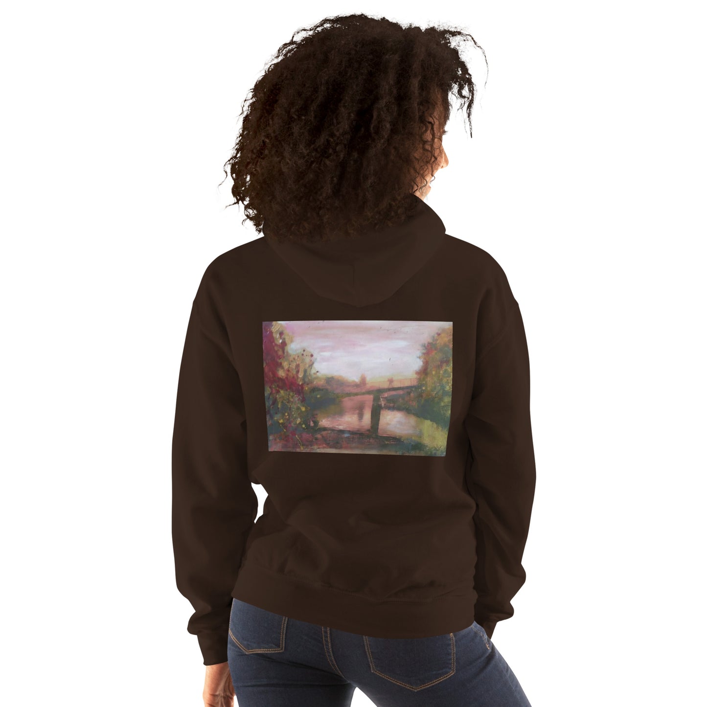 Eel Pie Island Bridge Womens Hoody