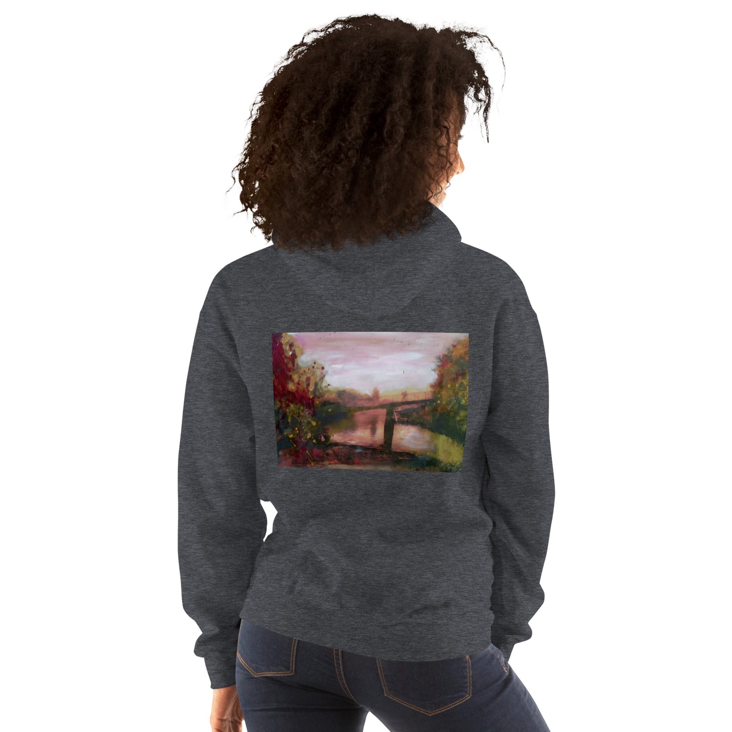 Eel Pie Island Bridge Womens Hoody