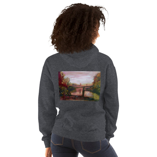 Eel Pie Island Bridge Womens Hoody