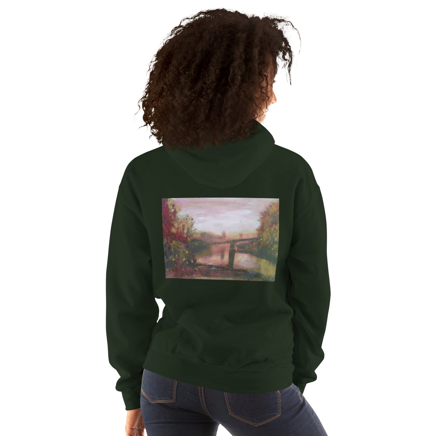 Eel Pie Island Bridge Womens Hoody