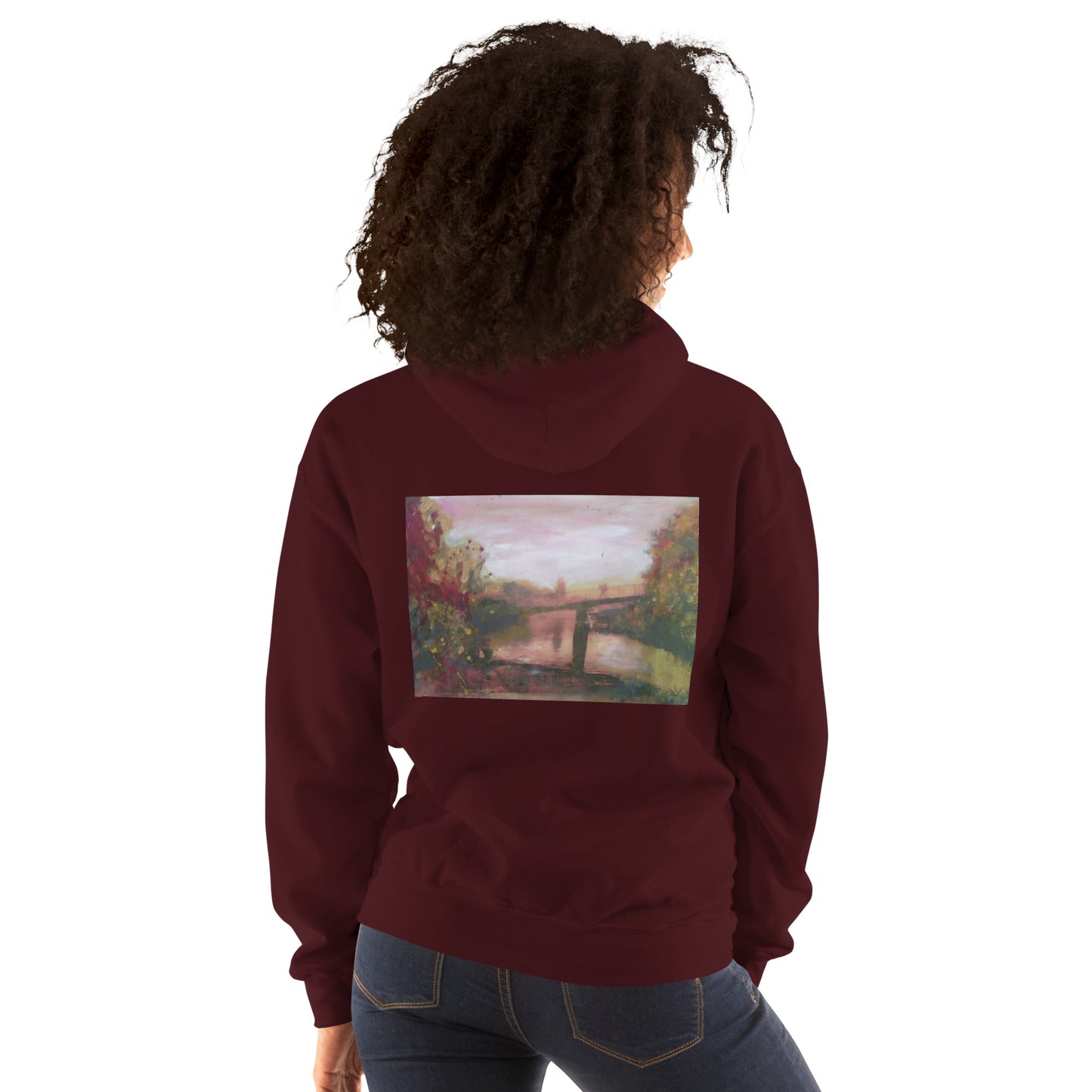 Eel Pie Island Bridge Womens Hoody