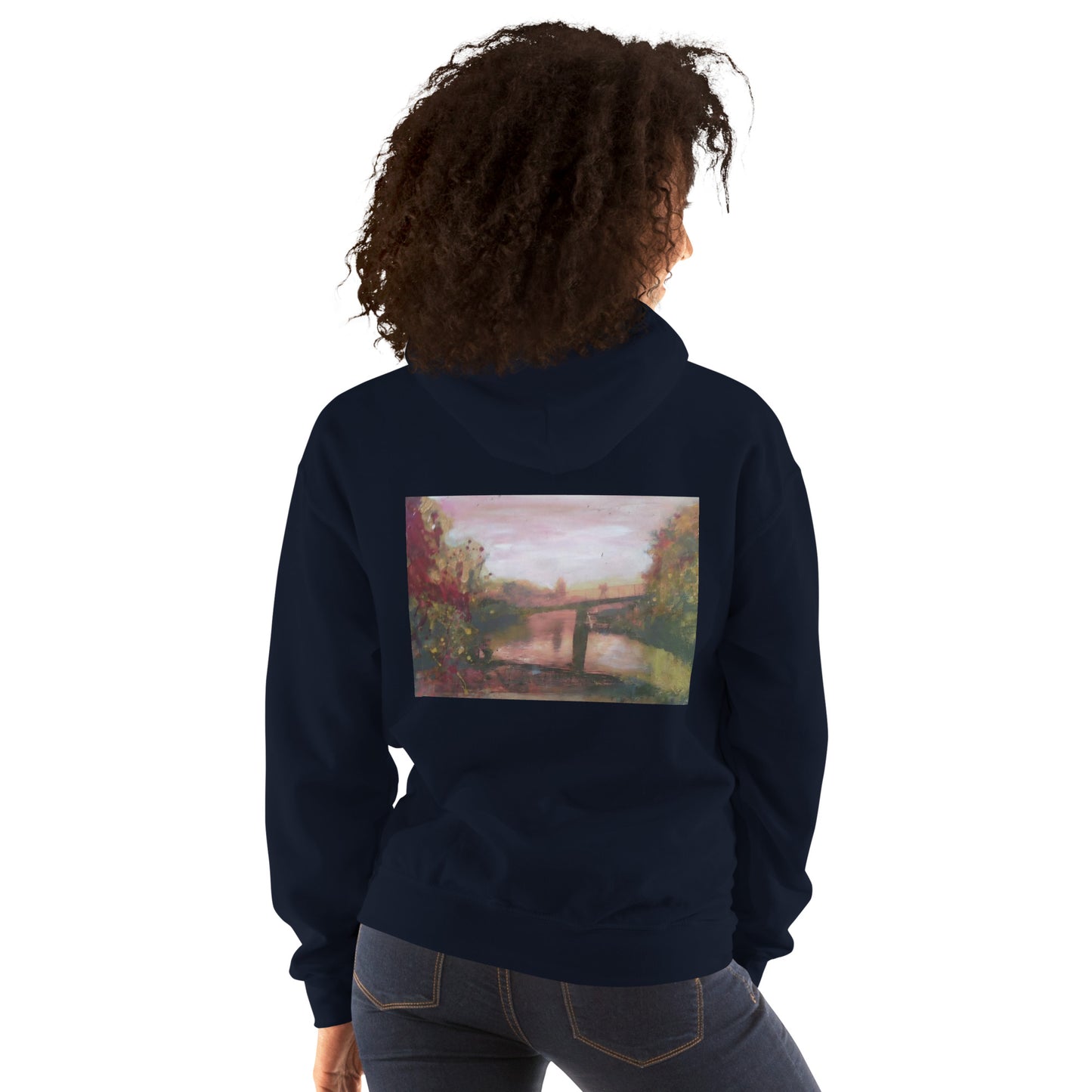 Eel Pie Island Bridge Womens Hoody