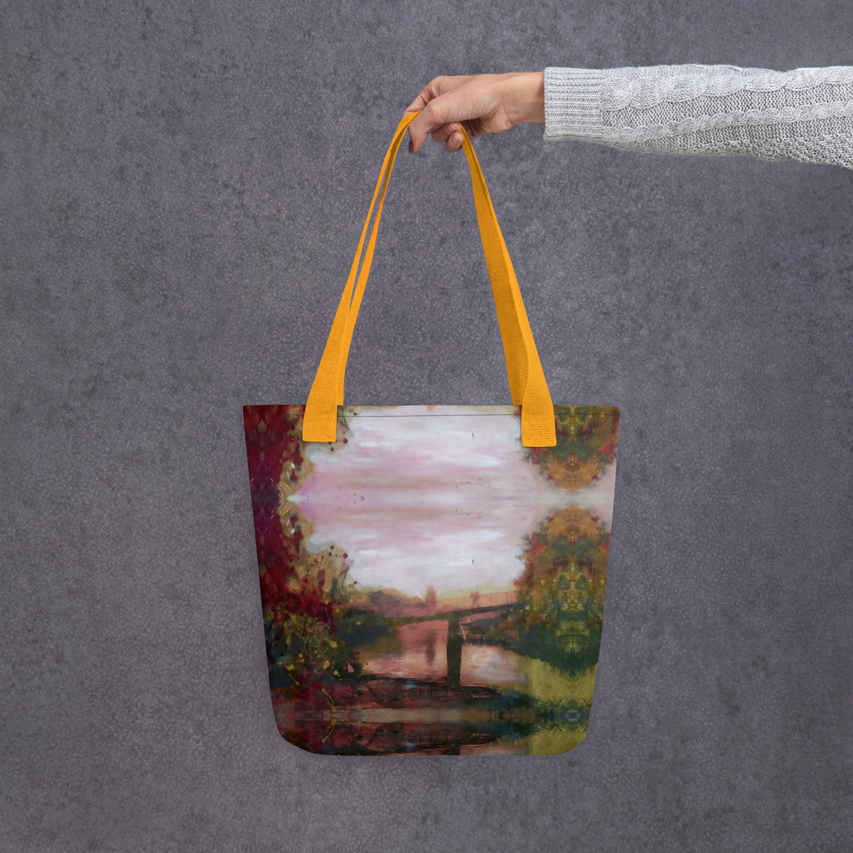 Eel Pie Island Bridge Tote Bag