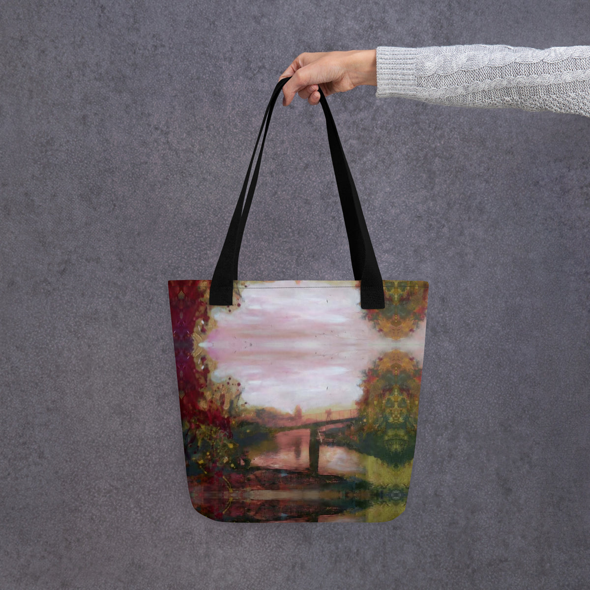 Eel Pie Island Bridge Tote Bag