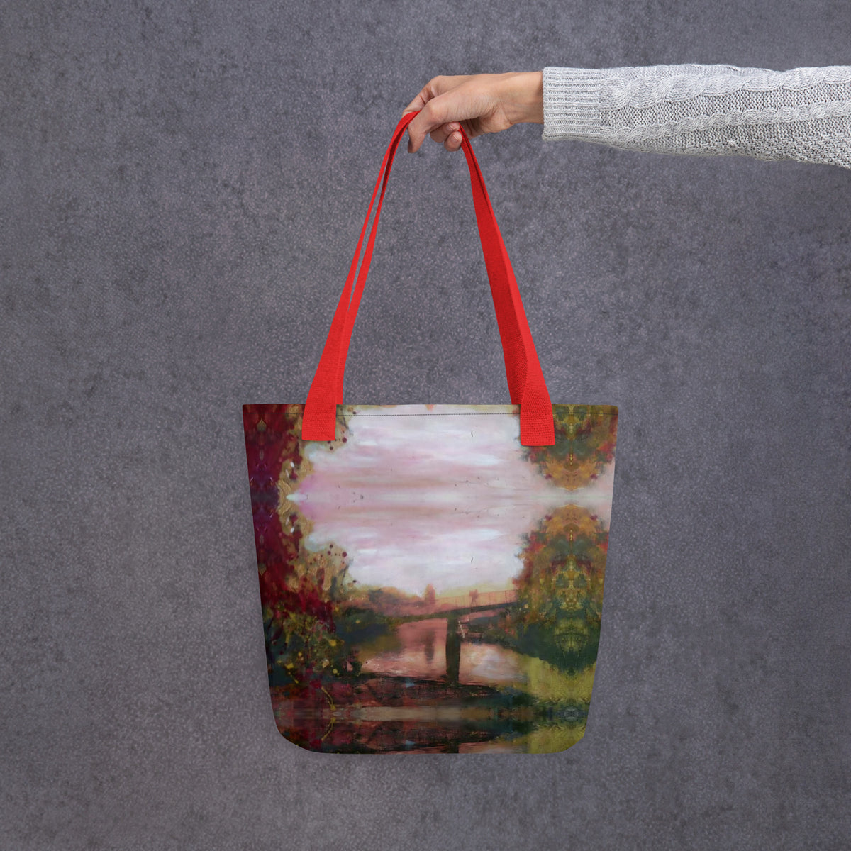 Eel Pie Island Bridge Tote Bag