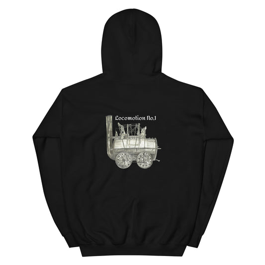 Locomotion Number One Womens Hoodie