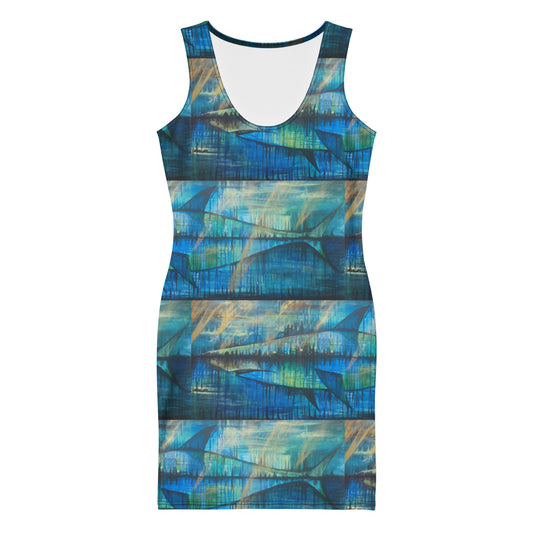 London Shark Bodycon Dress