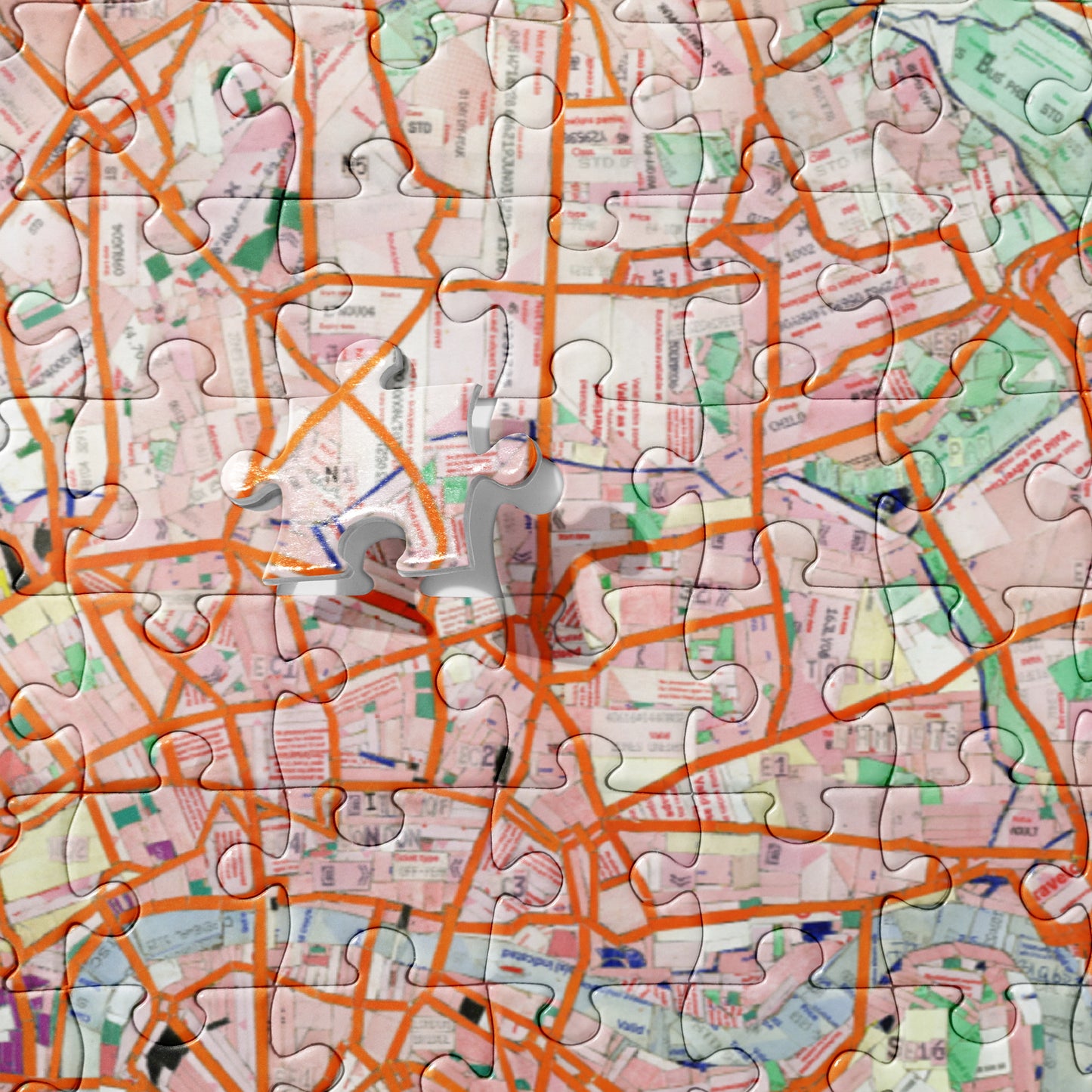London Travel Card Map Jigsaw puzzle