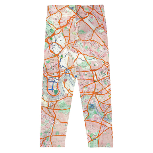 The London Travel Card Map Kid's Leggings
