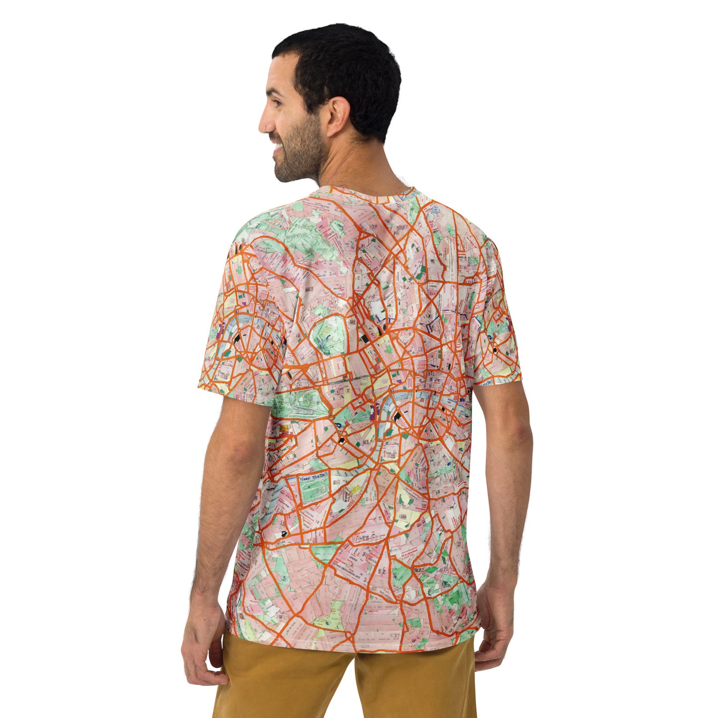 London Travel Card Map Men's T-Shirt