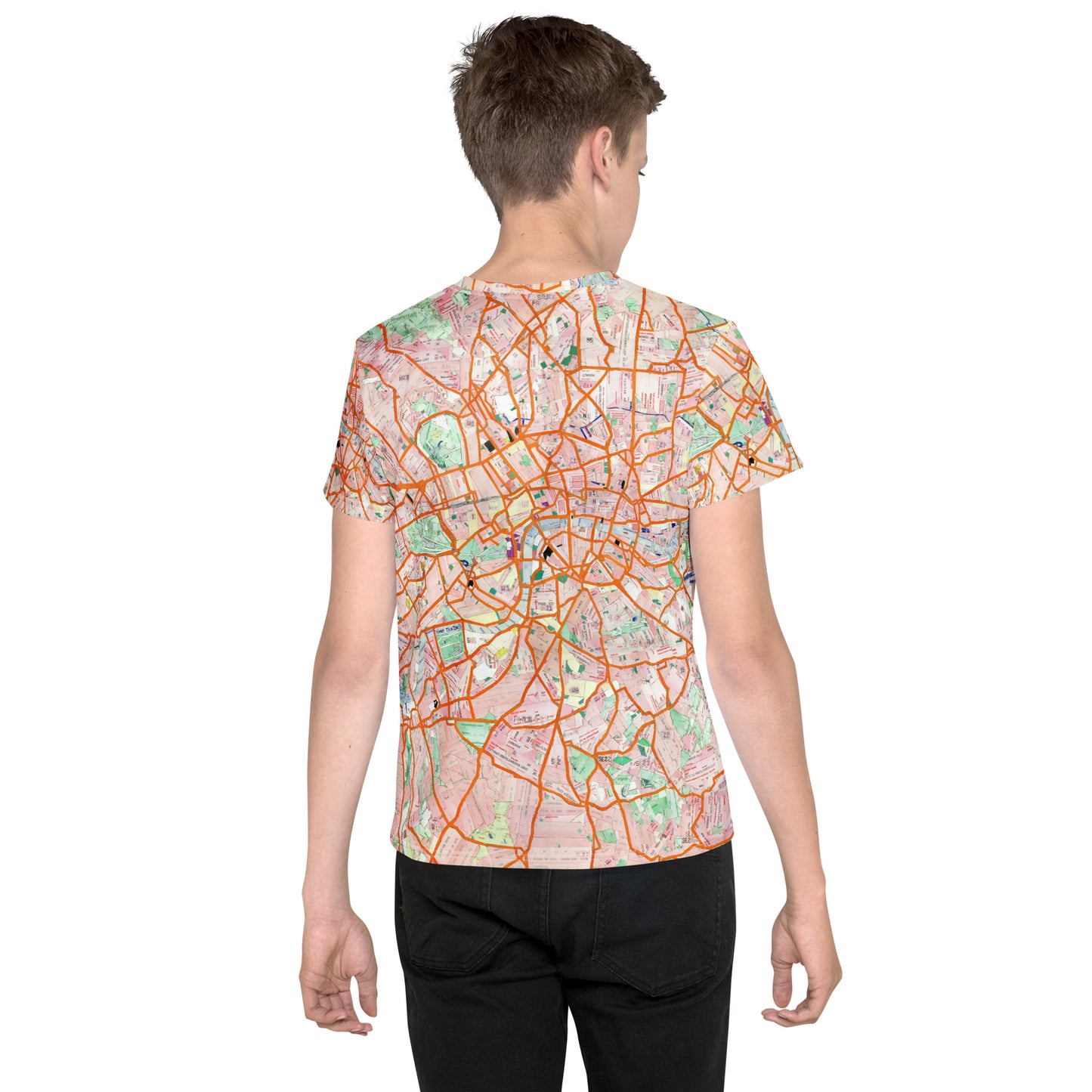 The London Travel Card Map Youth T-Shirt