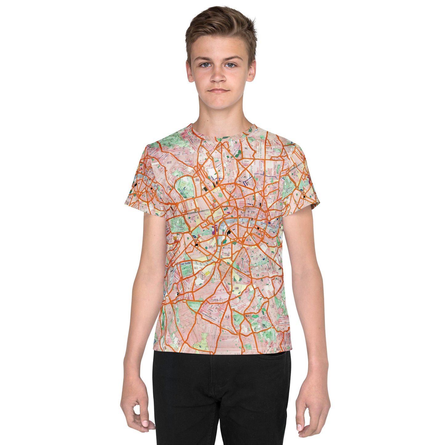 The London Travel Card Map Youth T-Shirt