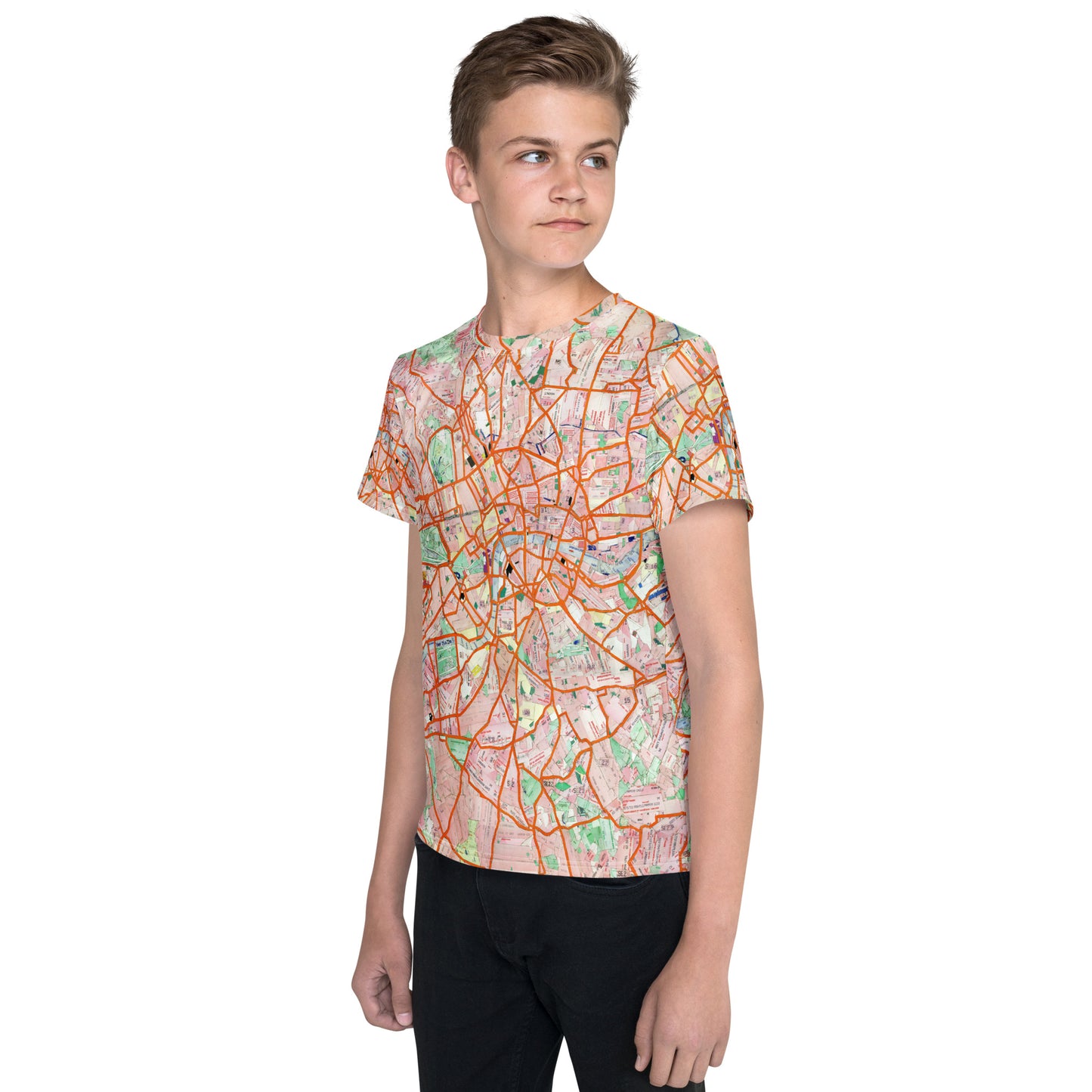 The London Travel Card Map Youth T-Shirt