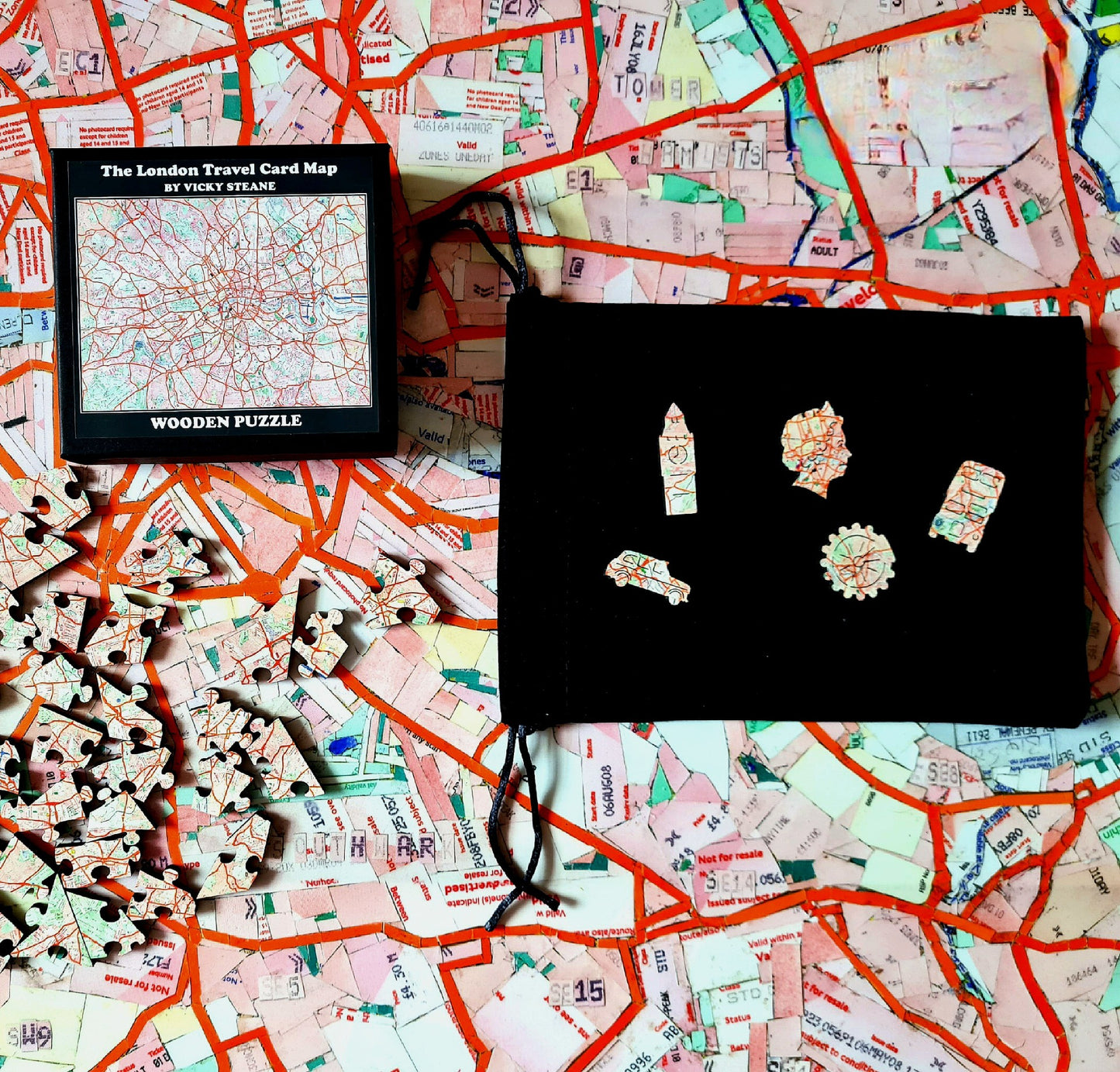 London Travel Card Map Jigsaw puzzle