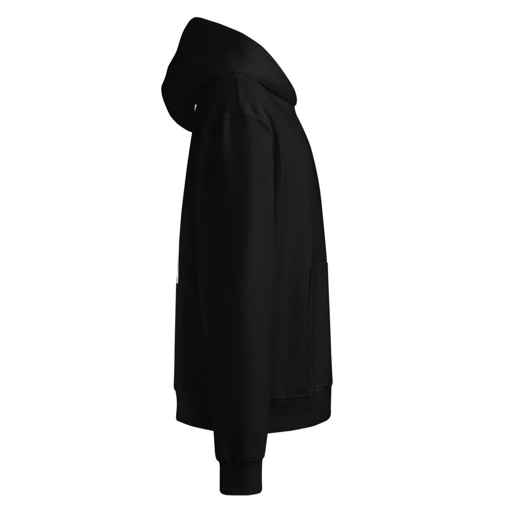 Mix Tape Mens Oversized Hoody right side ghost image