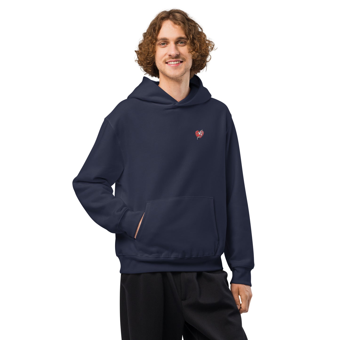 Mix Tape Men's Oversized Heavyweight Hoodie