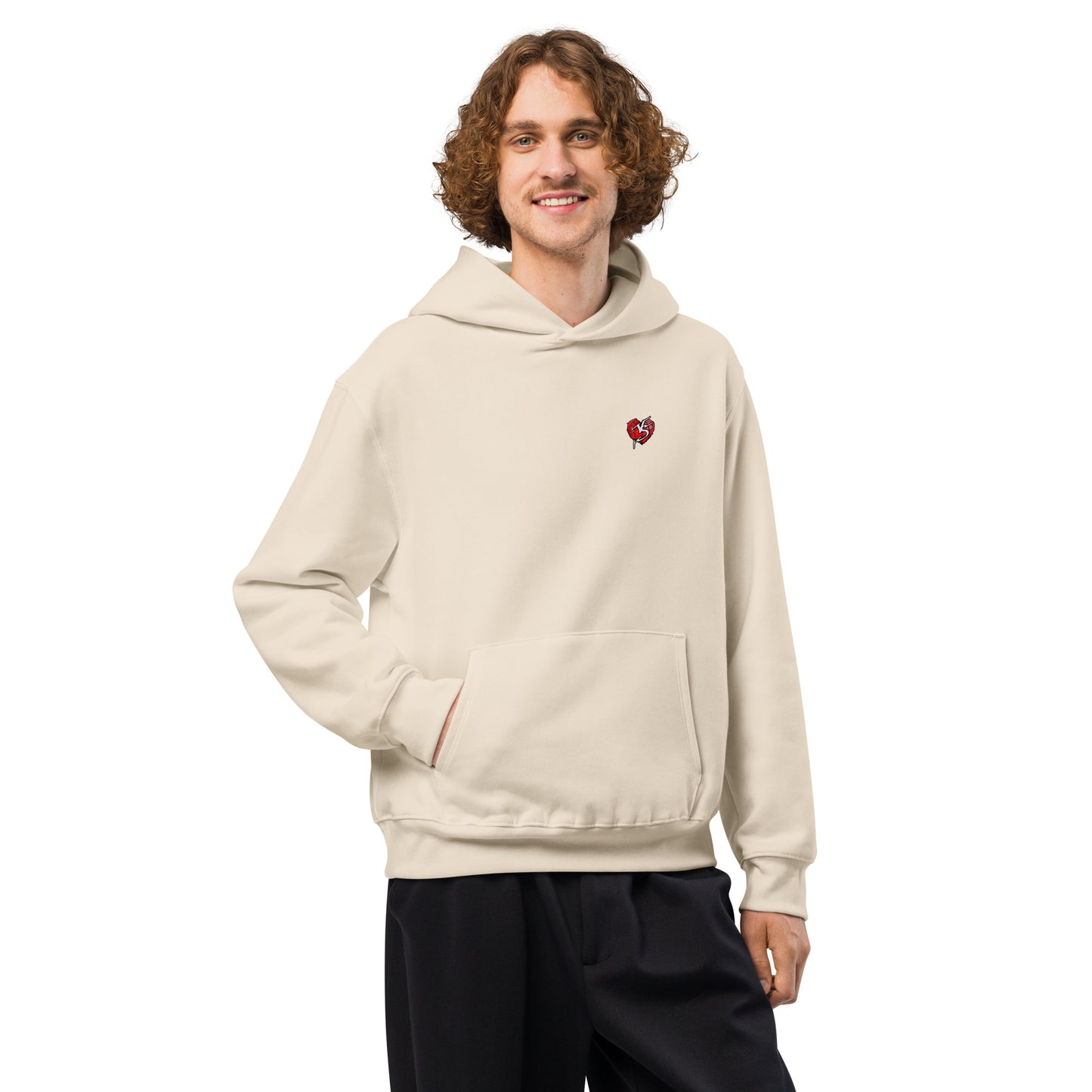 Mix Tape Men's Oversized Heavyweight Hoodie