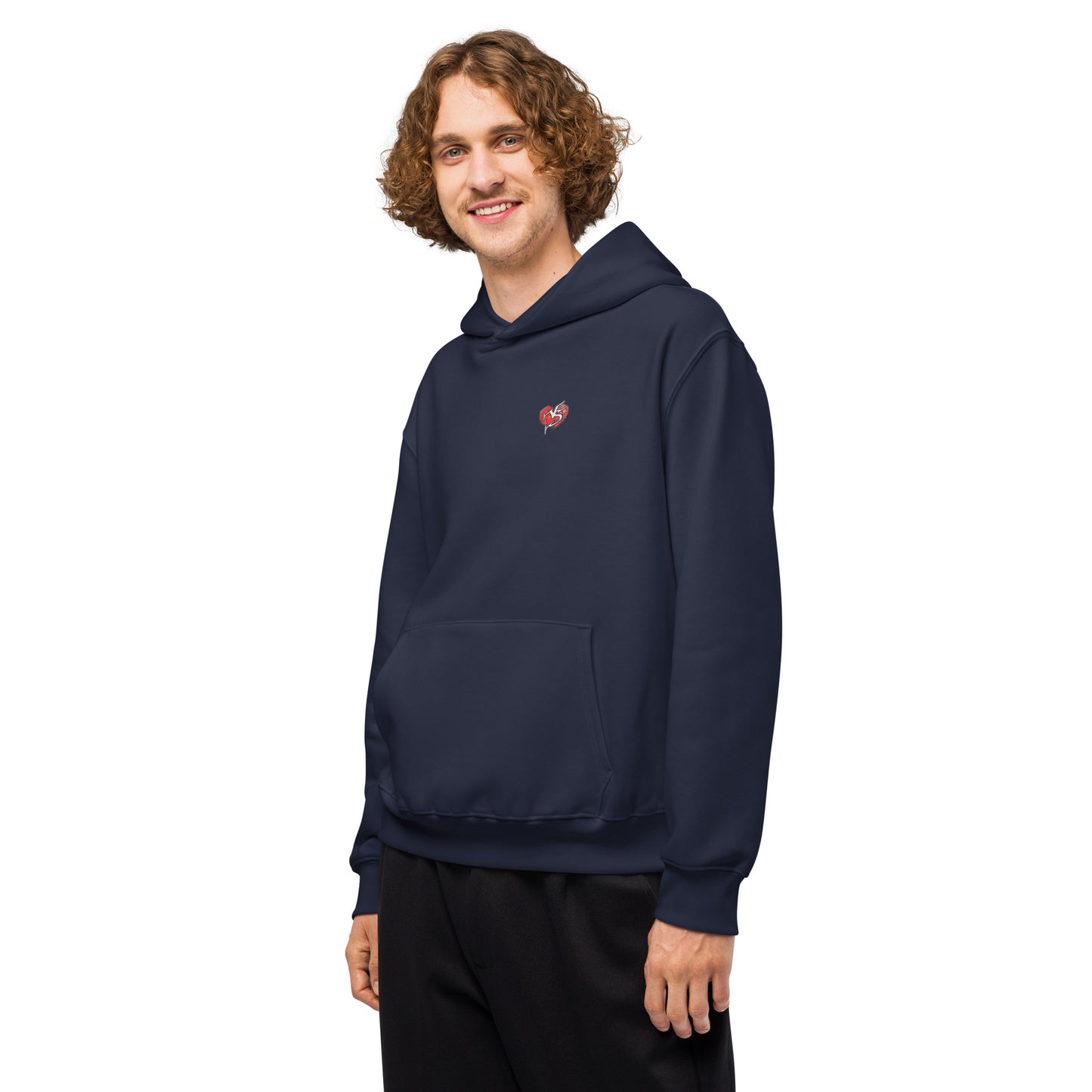 Mix Tape Men's Oversized Heavyweight Hoodie