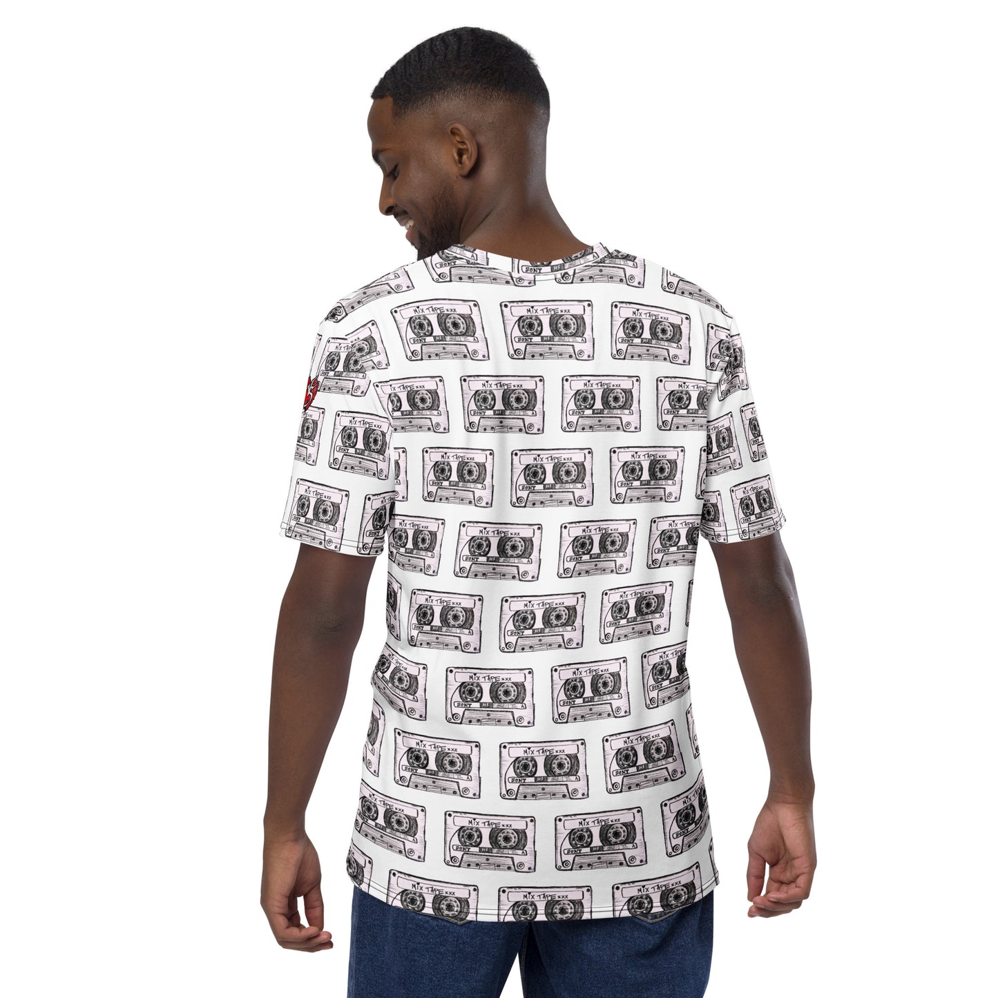 Mix Tape All-Over Print T-Shirt,