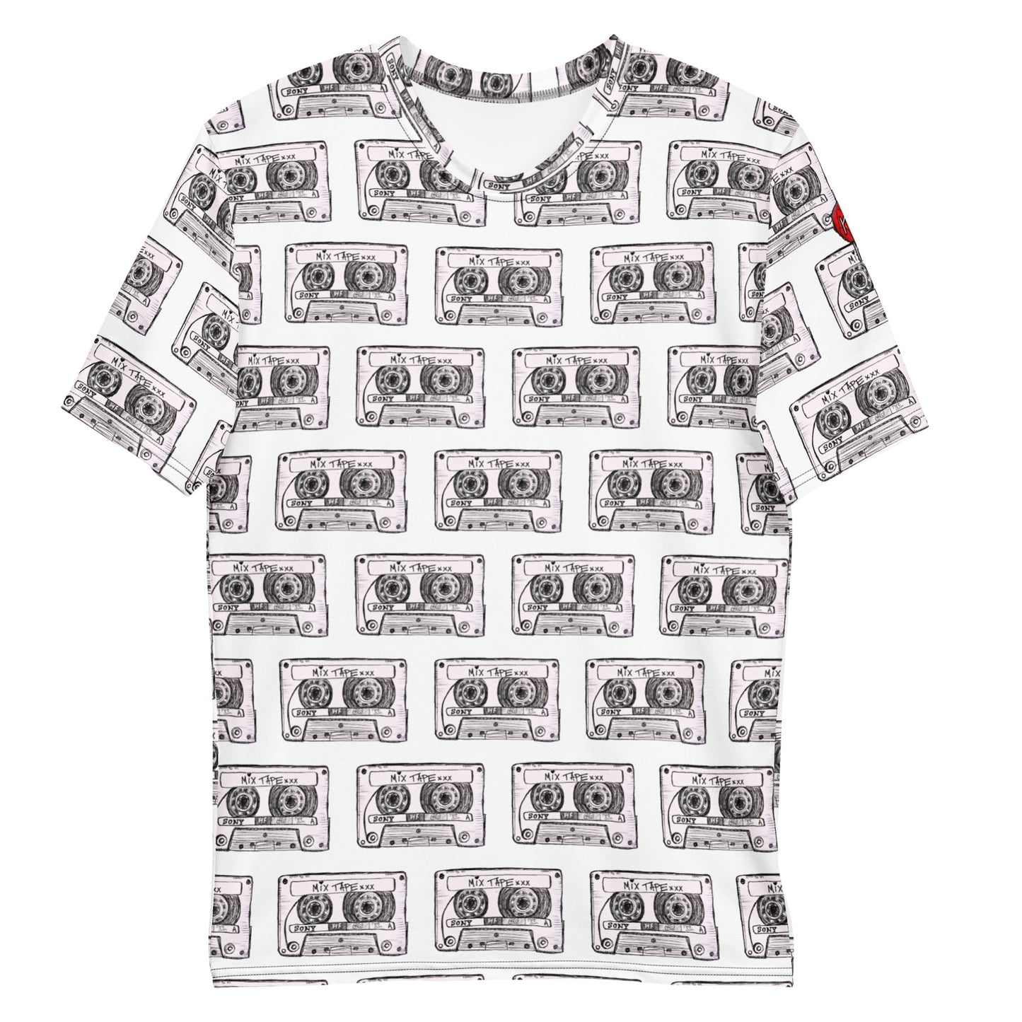 Mix Tape Youth Allover Print T-shirt