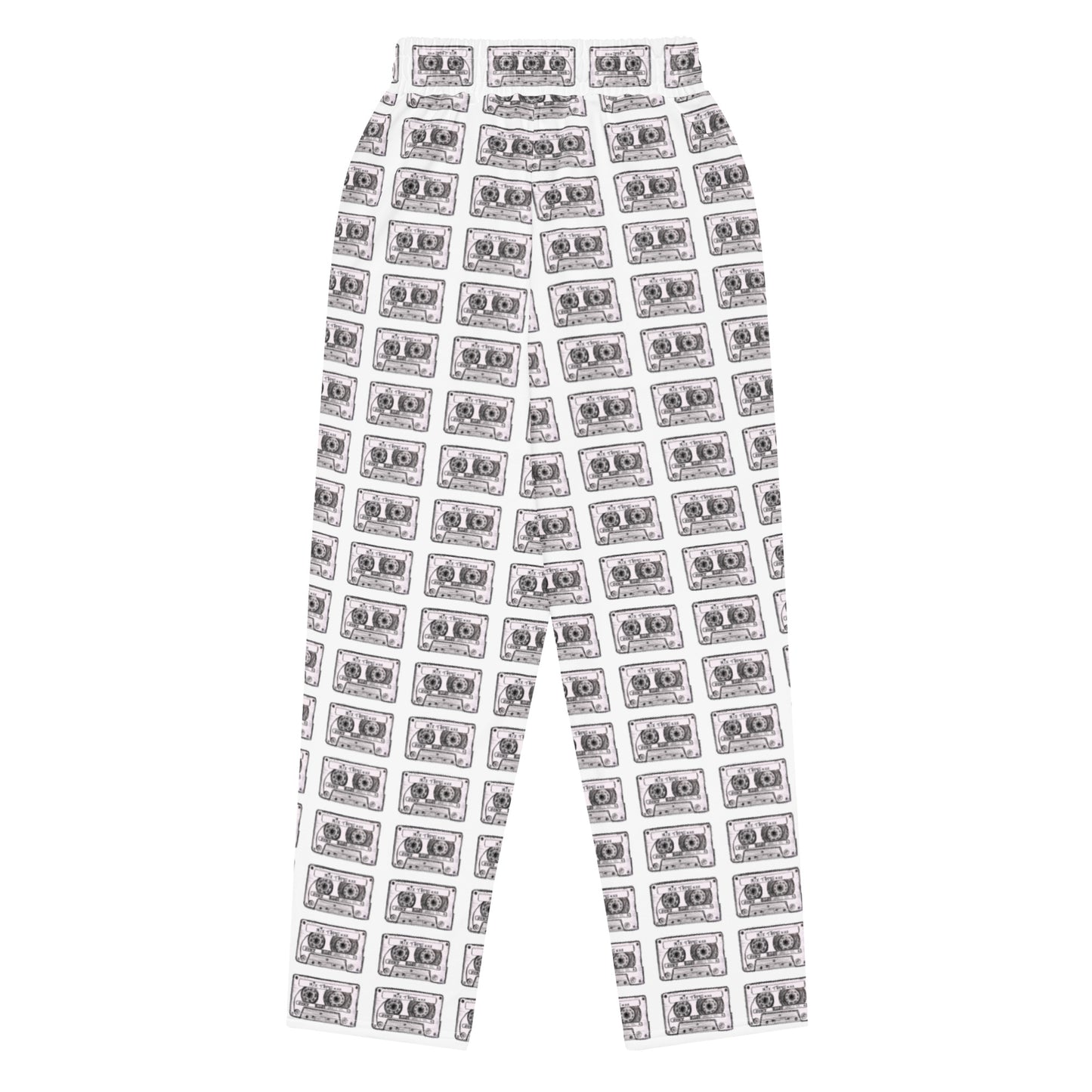 Mix Tape Wide-Leg Men's Joggers