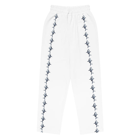 Shark Bite Wide-Leg Joggers