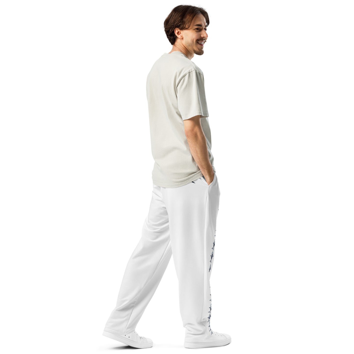 Shark Attack Wide-Leg Men's Joggers