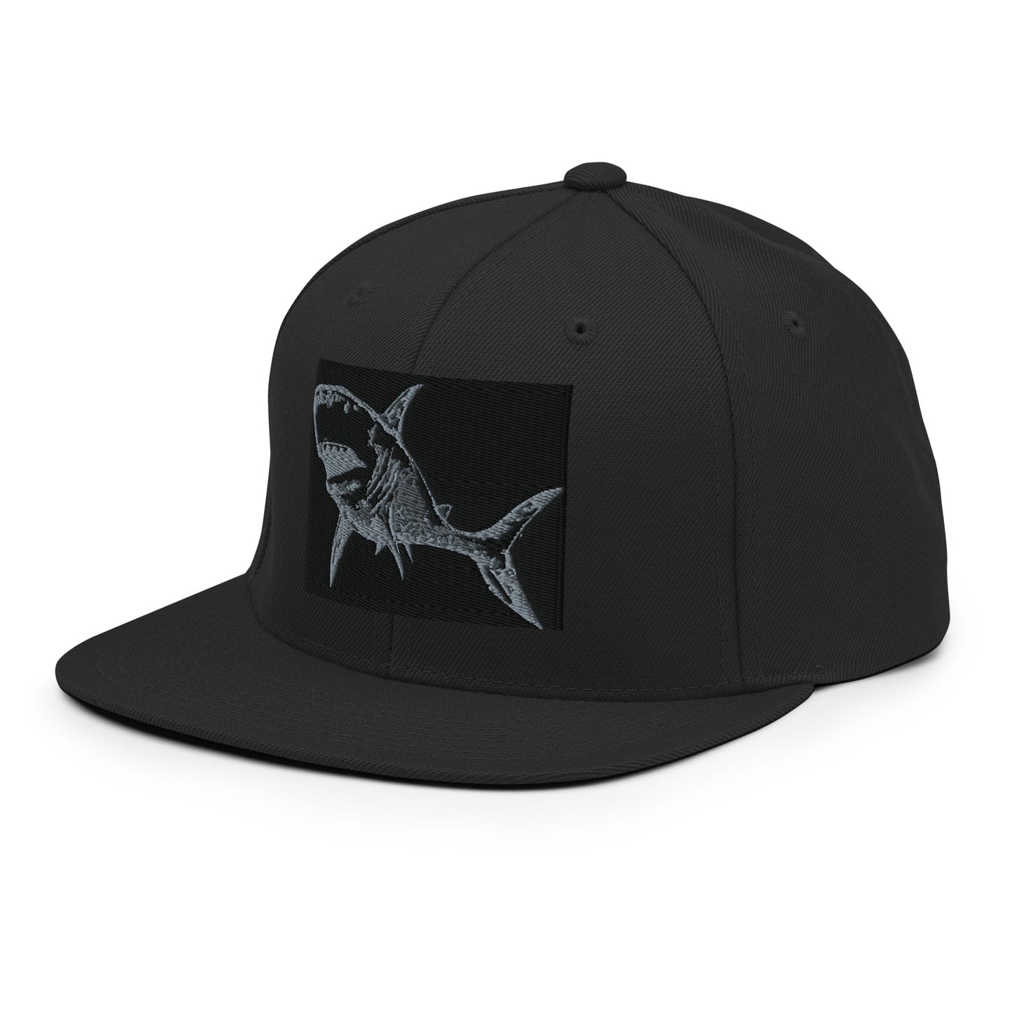 Shark Attack Snapback Hat