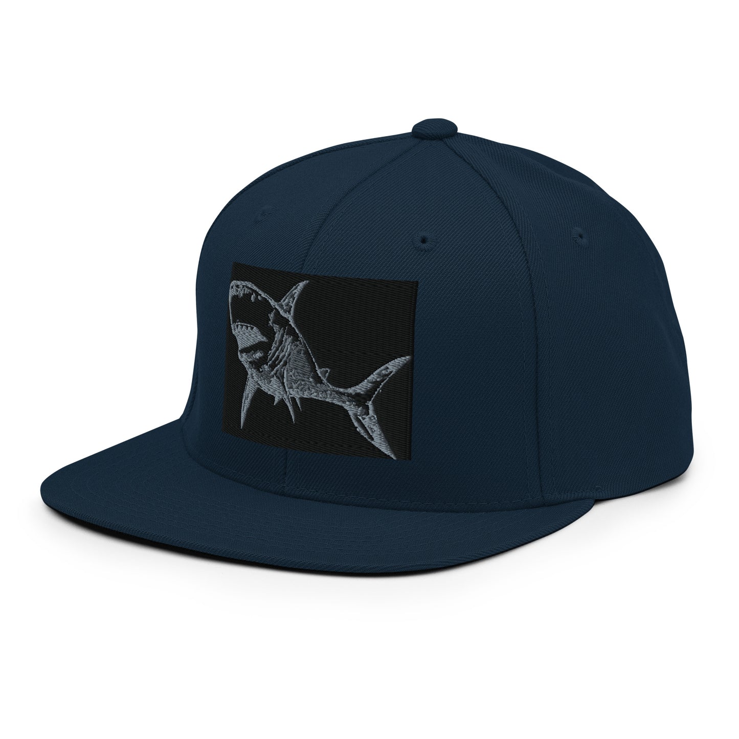 Shark Attack Snapback Hat