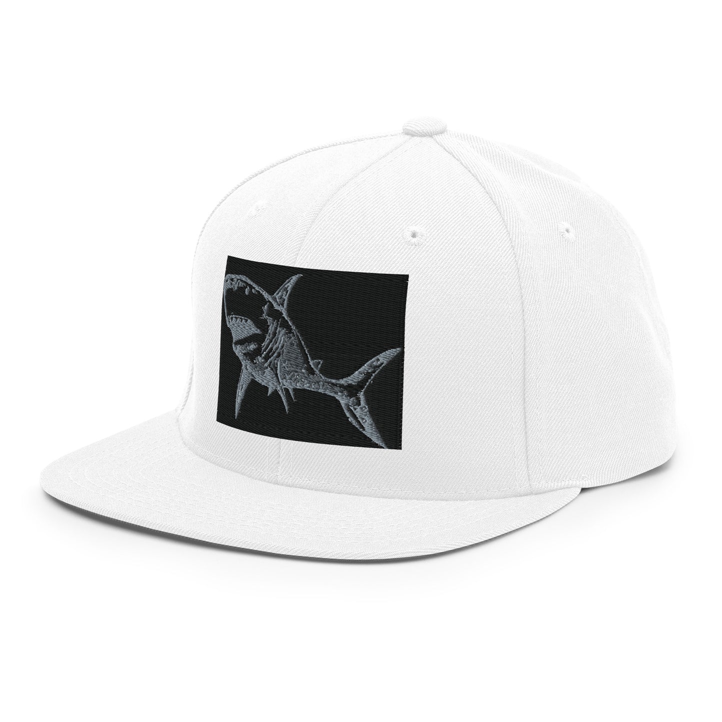 Shark Attack Snapback Hat