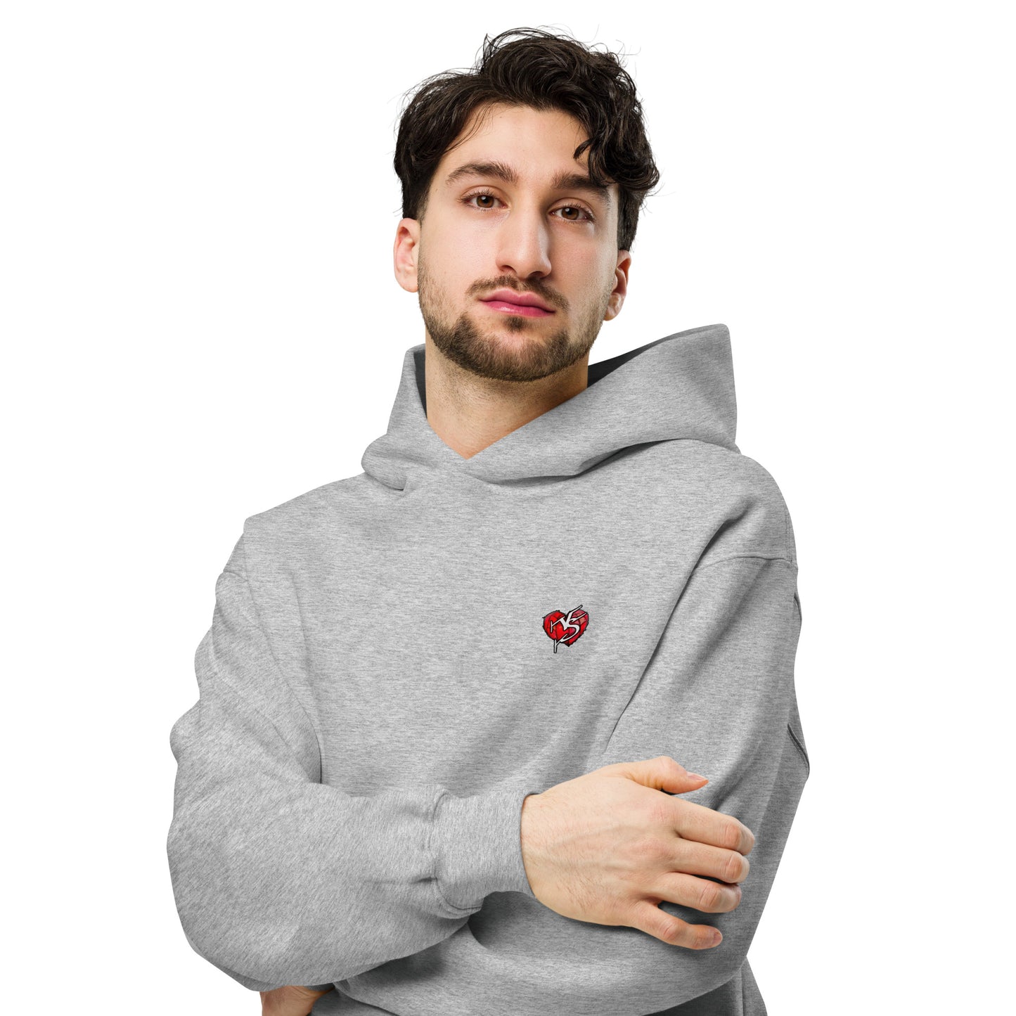 Shark Attack Oversized Men's Hoodie