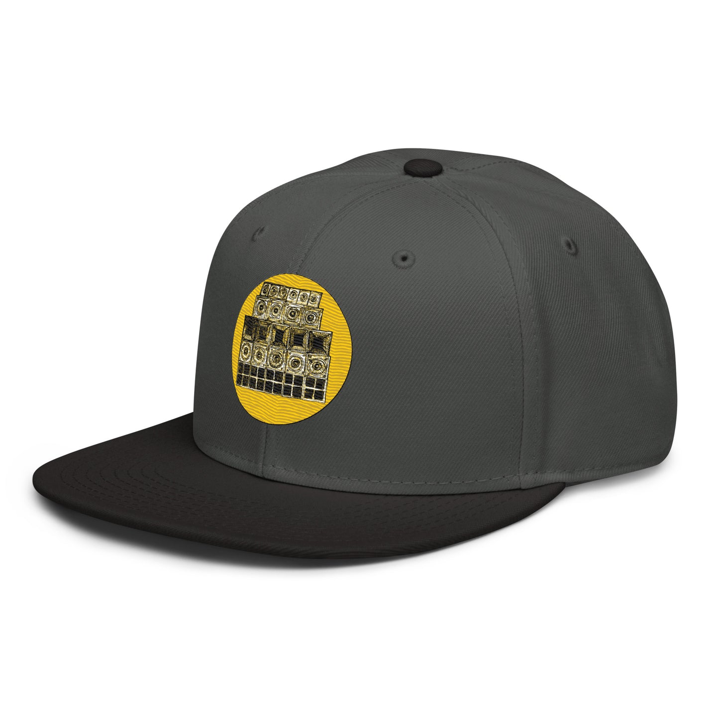 Speaker Stack Snapback Hat