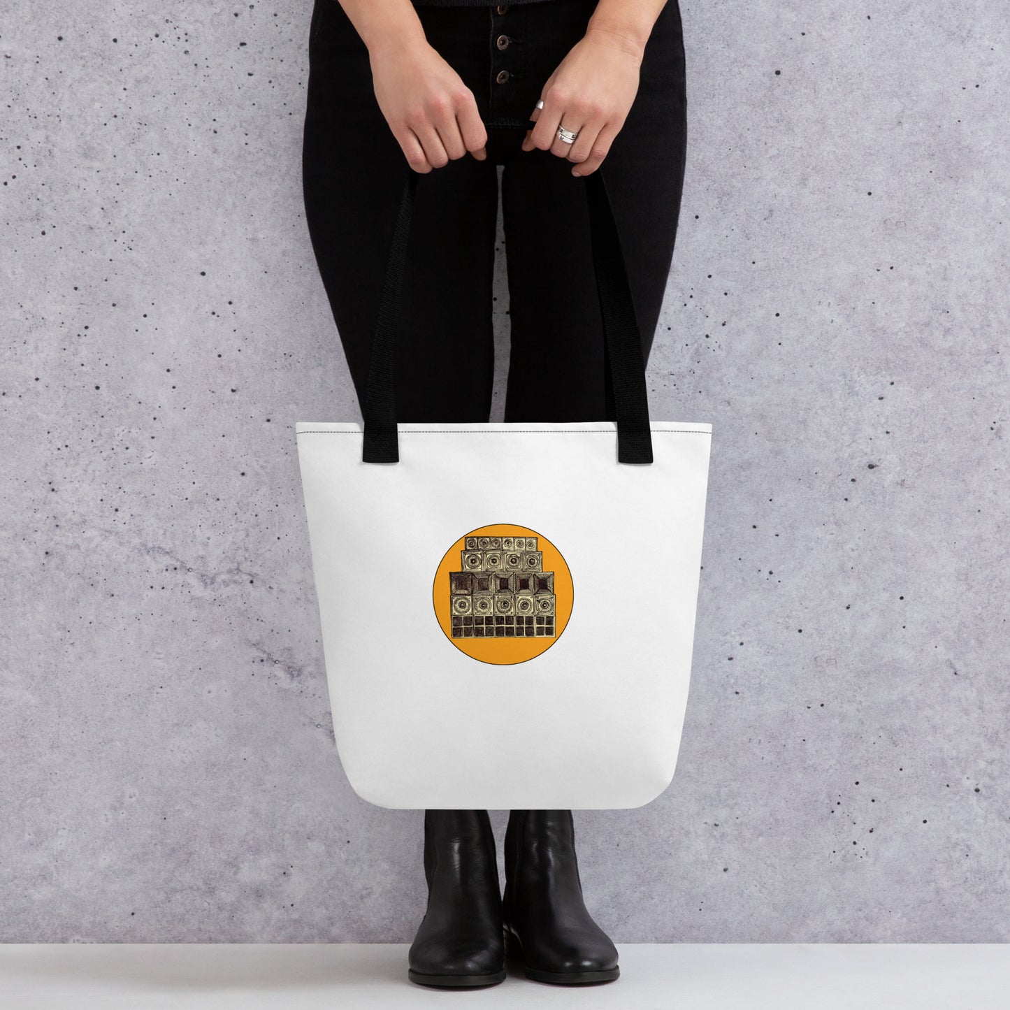 Speaker Stack Tote Bag