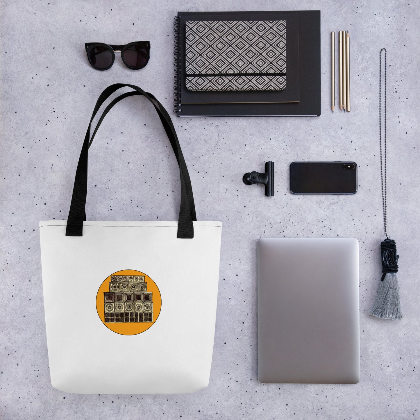 Speaker Stack Tote Bag