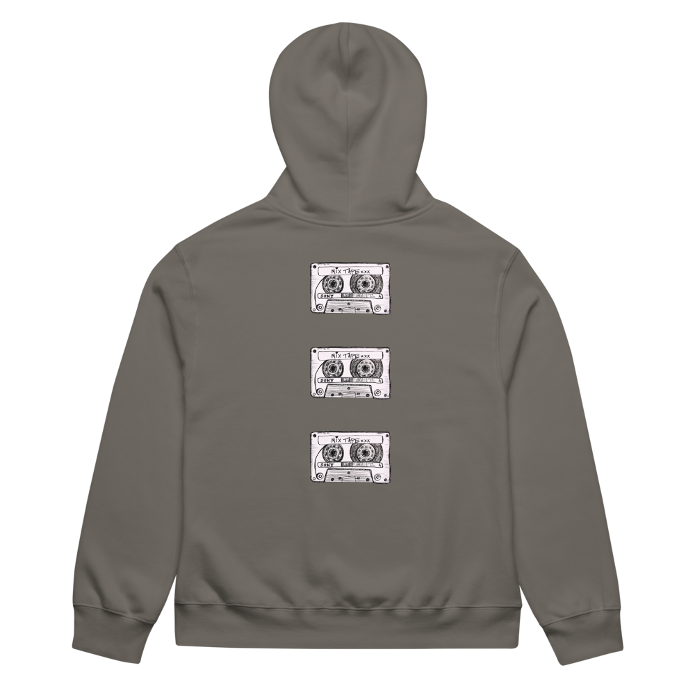 Mix Tape Oversized Heavyweight Hoodie