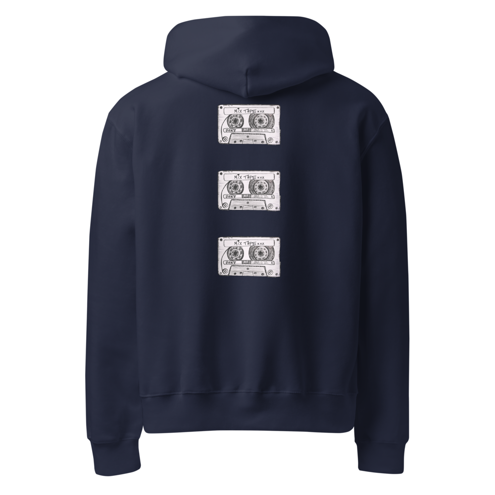 Mix Tape Oversized Heavyweight Hoodie