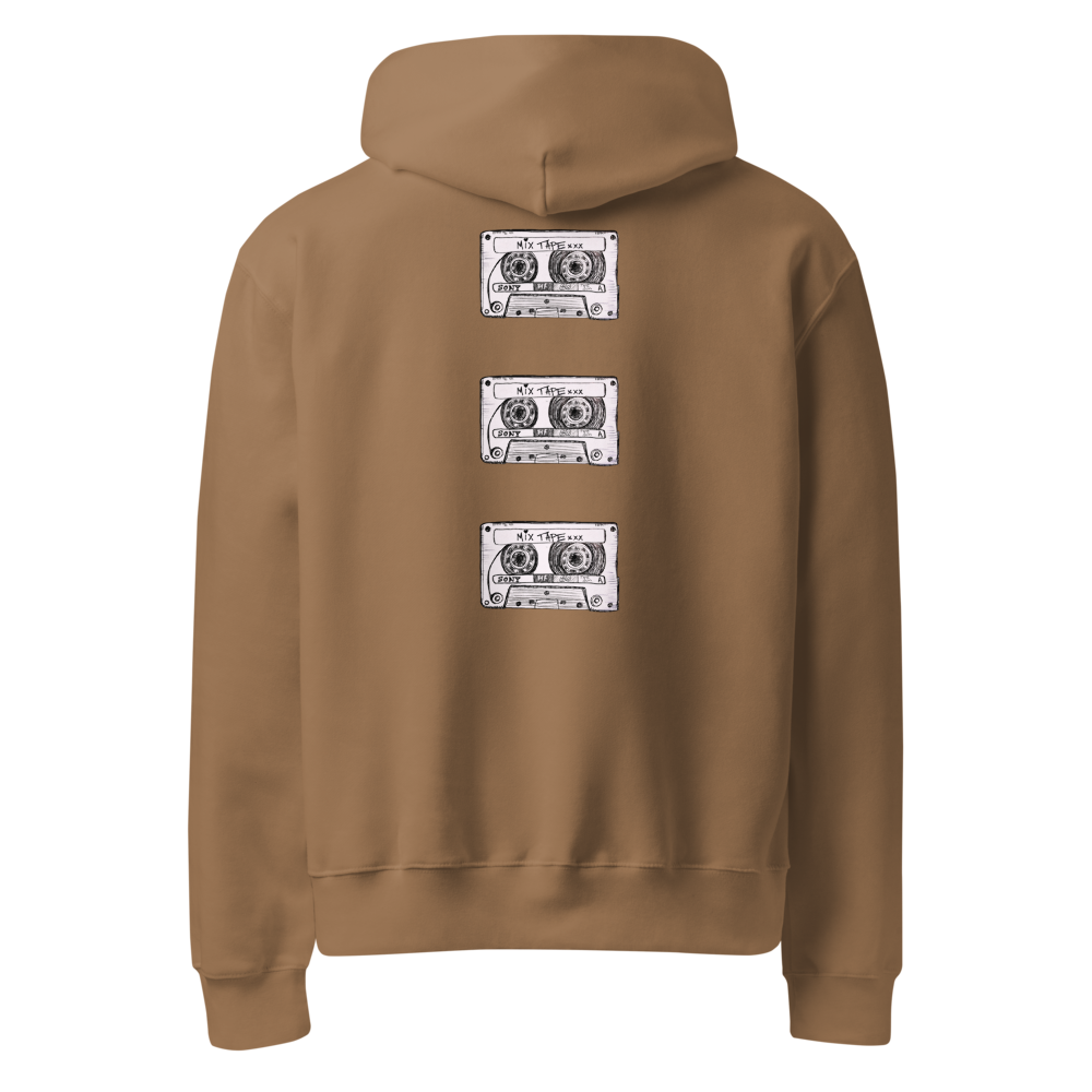 Mix Tape Oversized Heavyweight Hoodie
