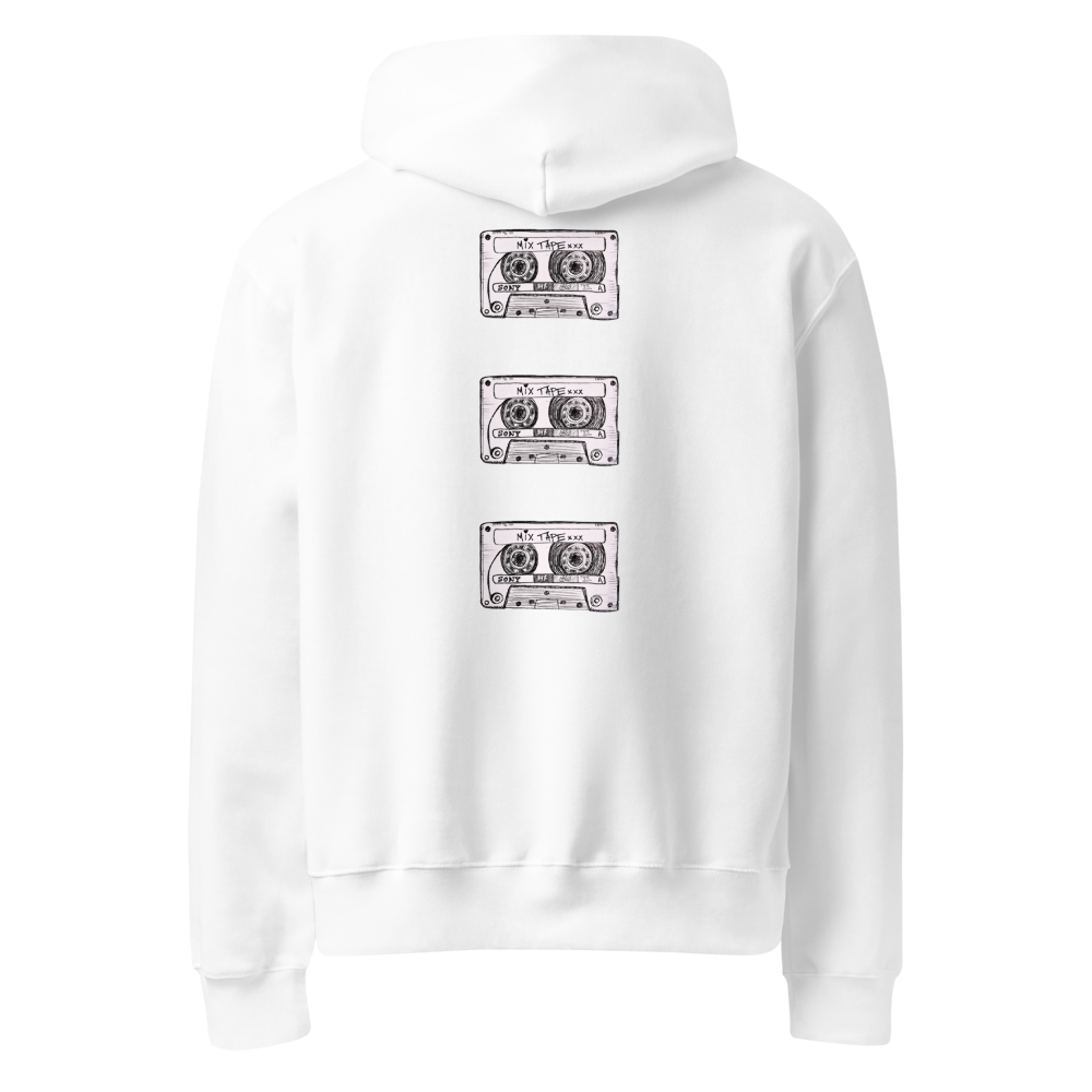 Mix Tape Oversized Heavyweight Hoodie