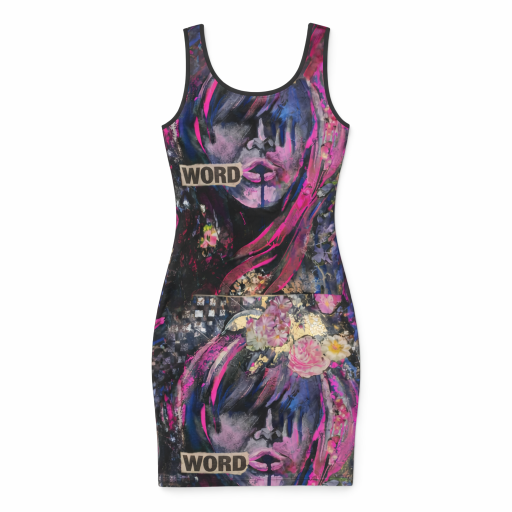 WORD Bodycon dress